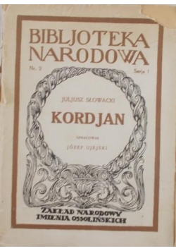 Kordjan, 1925 r.
