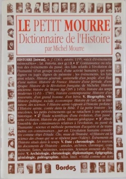 Le Petit Mourre. Dictionnaire de l'Histoire