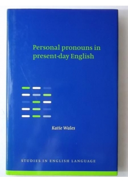 Personal Pronouns in Present-Day English