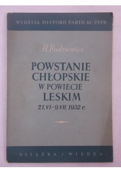 Powstanie Chłopskie w powiecie leskim