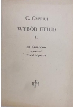 Czerny Carl - Wybór etiud II, nuty