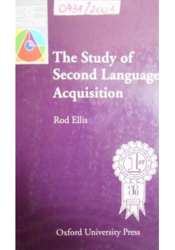 The Study of Second Language Acquisition
