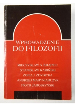 Wprowadzenie do filozofii