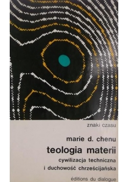 Teologia materii