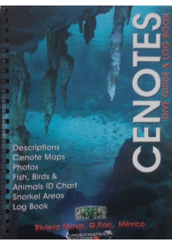 Cenotes.Dive guide&log book