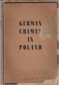 German crimes in Poland vol.I, 1946