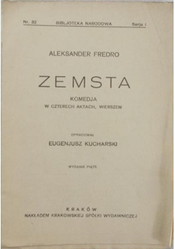 Zemsta, 1928 r.