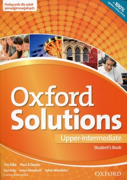 Oxford Solutions Upper Intermediate Student's Book wieloletni