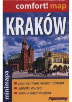Kraków mini mapa 1:20 000