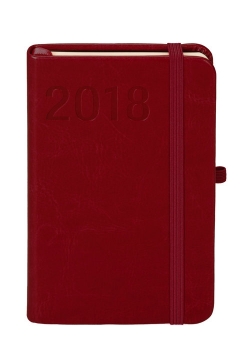 Kalendarz 2018 Formalizm A6 czerwony