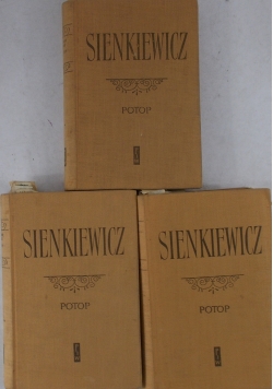 Potop , Tom I-III