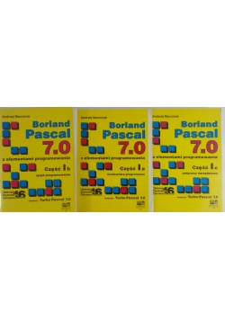 Borland Pascal 7.0 z elementami programowania, część  I a – c