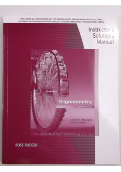 Instructor's Solutions Manual Trigonometry