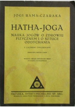 Hatha-Joga, reprint