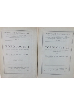 Monografie matematyczne. Topologie I, II, 1948 r.