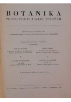 Botanika podręcznik dla szkół wyższych
