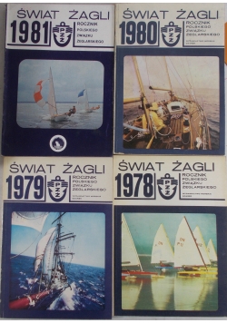 Świat żagli , 1980/ 1981 / 1979 / 1978