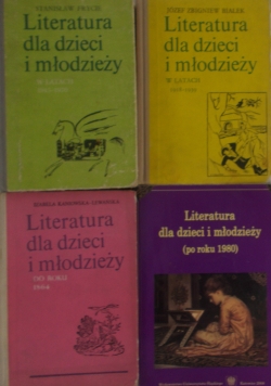 Literatura dla dzieci i młodzieży - zestaw 4 książek