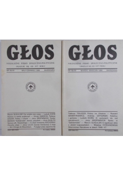 Głos Niezależne Pismo Społeczno-Polityczne NR  58/59 oraz 60/61