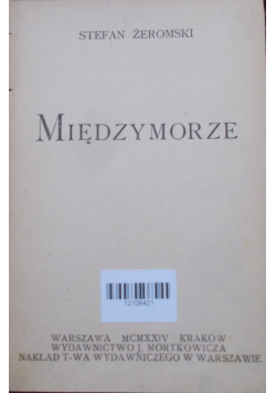 Międzymorze, 1924 r.