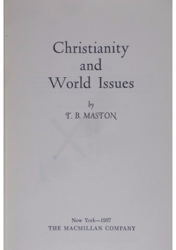 Christianity and World Issues