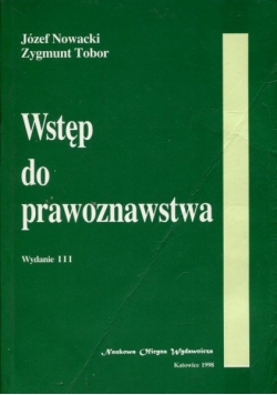 Wstęp do prawoznawstwa