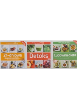 Dieta dla zdrowia i urody VITA , zestaw 3 książek