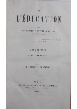 L' Education , 1858 r.