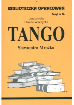 Biblioteczka Opracowań Tango Sławomira Mrożka