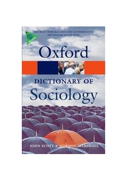 Oxford dictionary of sociology