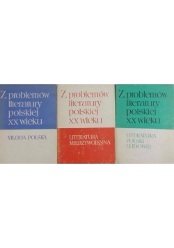 Z problemów literatury polskiej XX wieku - Zestaw 3 książek