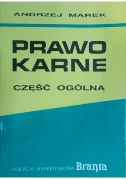 Prawo Karne - Część Ogólna