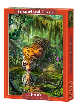 Puzzle 1000 Tiger in the Jungle