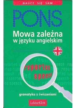 Pons mowa zależna w języku angielskim