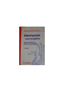Zobowiązania -część szczegółowa