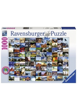Puzzle 1000 Piękne miejsca USA i Kanady