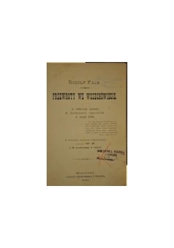 Przewroty we wszechświecie, 1890 r.