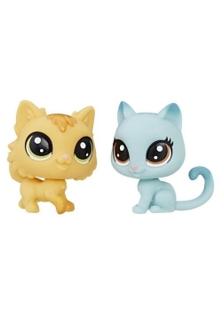 Littlest Pet Shop mini zwierzątka Fluffy Catson Kitty von grey cat