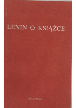 Lenin o Książce