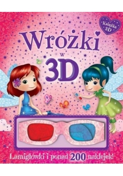 Wróżki w 3D Książka z okularami