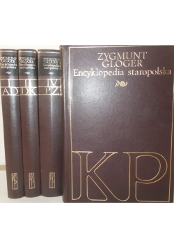 Encyklopedia Staropolska - Zestaw 4 książek