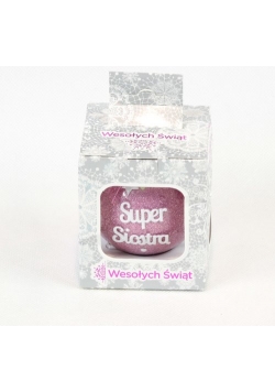 Bombka led Super Siostra