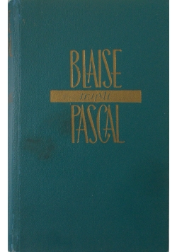 Blaise myśli Pascal