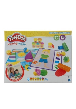 Play-Doh Modeluj i ucz się Faktury i narzędzia