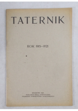 Taternik 1915-1921, 1921 r.