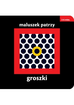 Maluszek patrzy groszki
