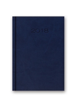 Kalendarz 2018 41D B6 niebieski