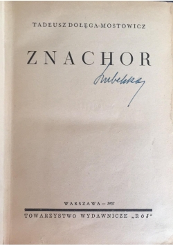 Znachor, 1937 r.