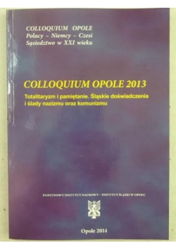 Colloquium Opole 2013