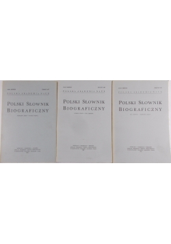 Polski słownik biograficzny, Zeszyt 137-139